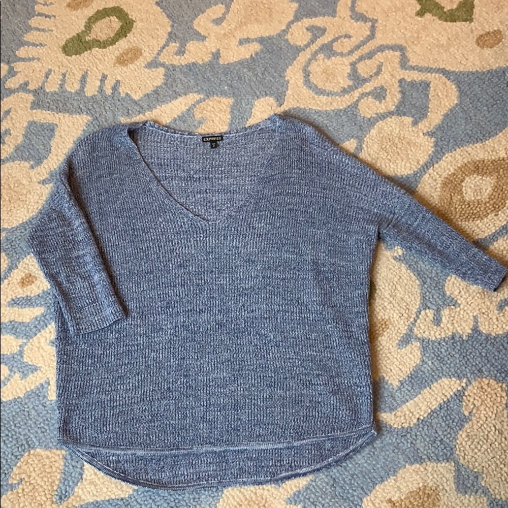 Express quarter length sweater